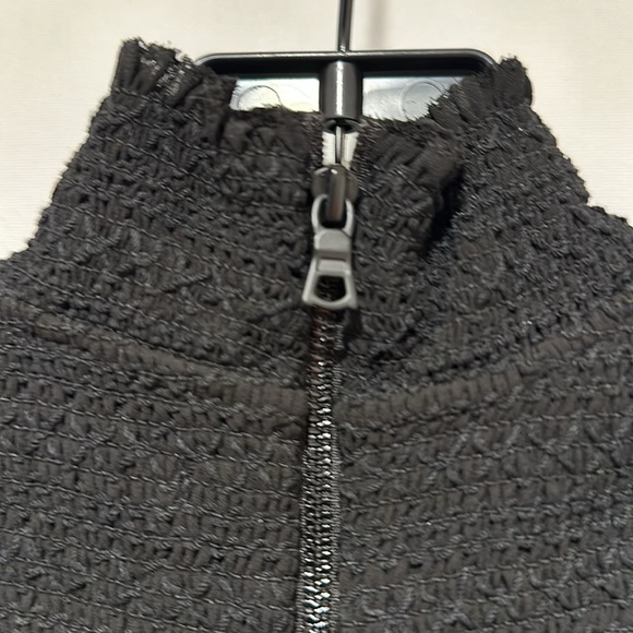 Alice and Olivia Barrett Sleeveless Black Mini Dress Size 2 - Picture 8 of 10